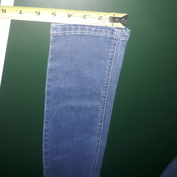 Blue skinny Jeans NWOT Size extra small  tall - Picture 11 of 13